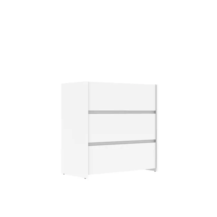 Commode 3 tiroirs Mosaik Blanc ( sur commande )