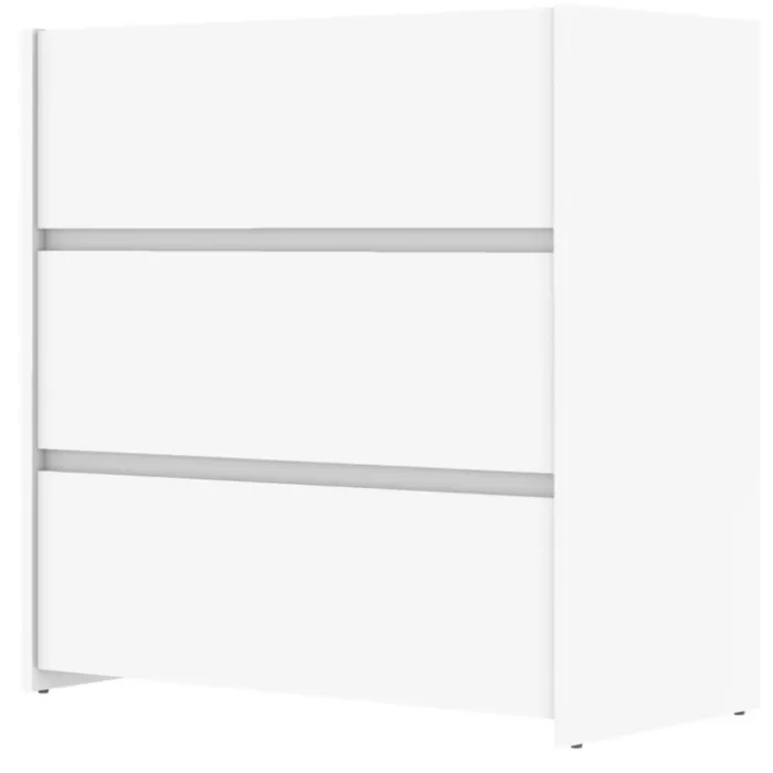 Commode 3 tiroirs Mosaik Blanc ( sur commande )
