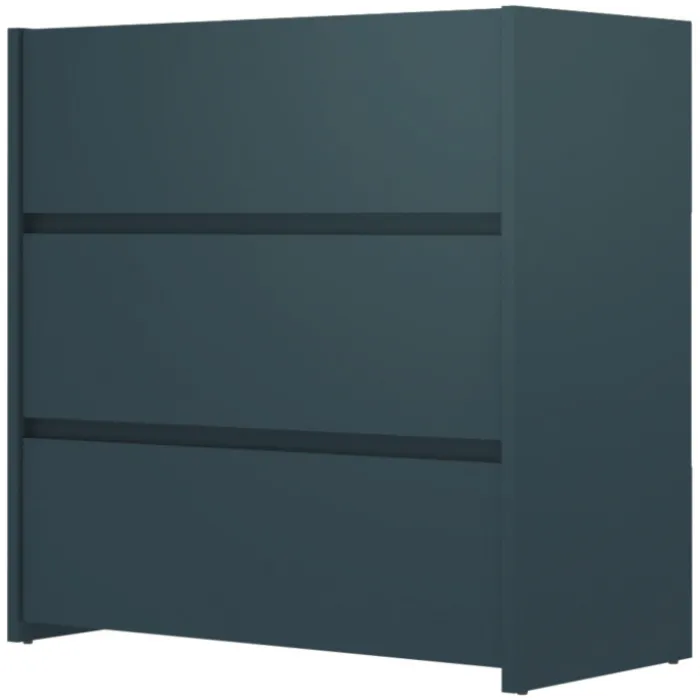 Commode 3 tiroirs Mosaik Bleu nuit ( sur commande )