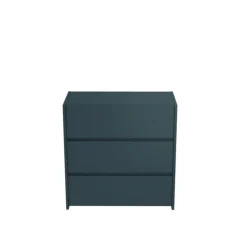 Commode 3 tiroirs Mosaik Bleu nuit ( sur commande )