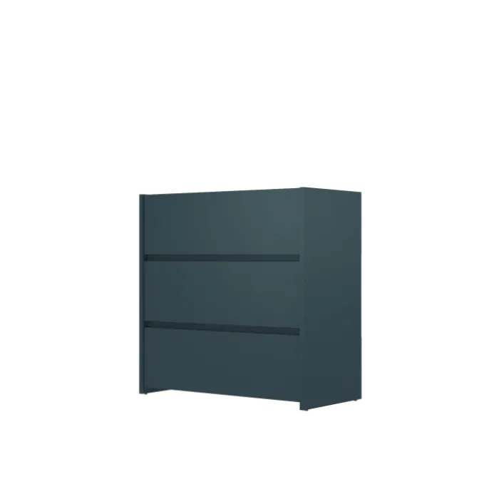 Commode 3 tiroirs Mosaik Bleu nuit ( sur commande )