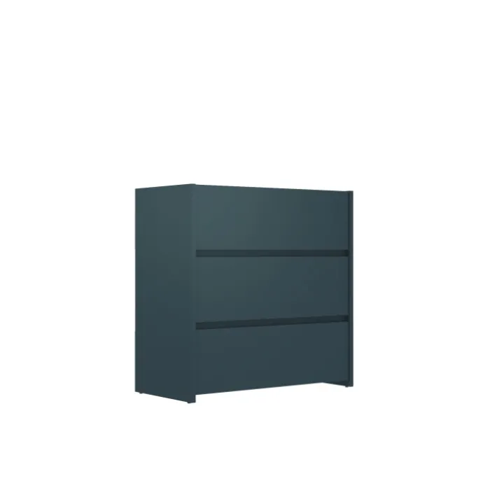 Commode 3 tiroirs Mosaik Bleu nuit ( sur commande )