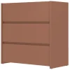 Commode 3 tiroirs Mosaik Terracota ( sur commande )