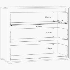 Commode 3 tiroirs Orkney