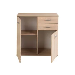 Commode 2T/2P Mike chêne sonoma