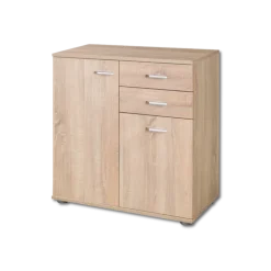 Commode 2T/2P Mike chêne sonoma