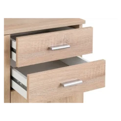 Commode 2T/2P Mike chêne sonoma