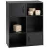 Compo 11 - 6 cases + 2 portes noir