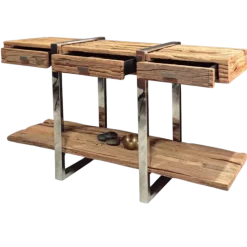 Console Alixia PE-4391 inclus 3 tiroirs