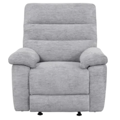 Coral - Fauteuil relax manuel gris clair