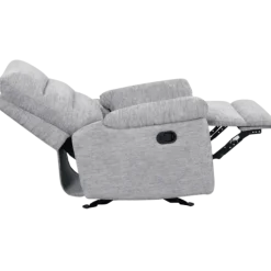 Coral - Fauteuil relax manuel gris clair