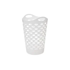 Corbeille 60L blanc