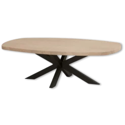 Costa - Table ovale 190 cm Lamulux mango