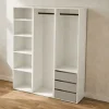 Dressing casa 180 cm blanc