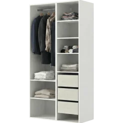 Dressing Casa 90 cm Blanc
