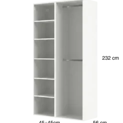 Dressing Casa 90 cm Blanc