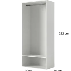 Dressing Casa 90 cm blanc