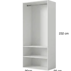 Dressing Casa 90 cm blanc