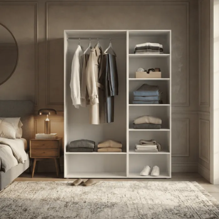 Dressing Casa 105cm Blanc