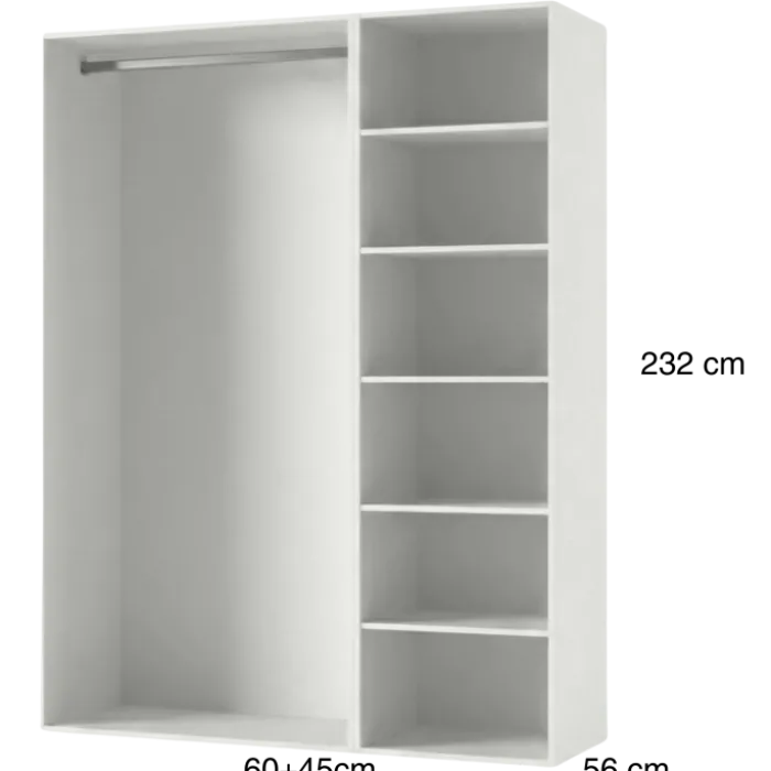 Dressing Casa 105 cm Blanc