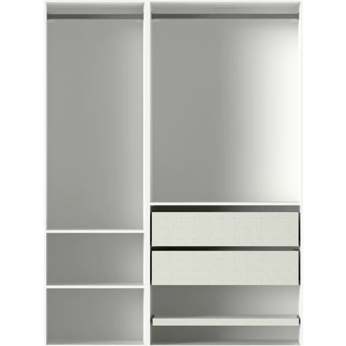 Dressing Casa 105 cm blanc