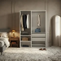 Dressing Casa 105 cm blanc
