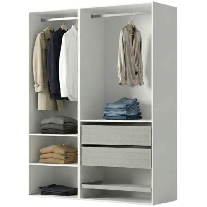 Dressing Casa 105 cm blanc