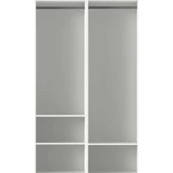 Dressing Casa 120 cm blanc