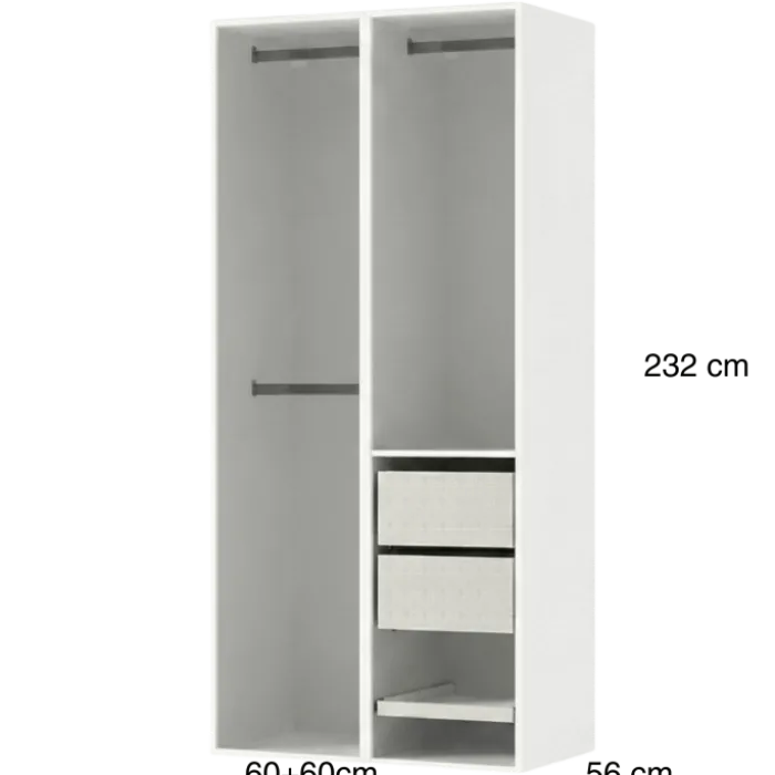 Dressing Casa 120 cm Blanc