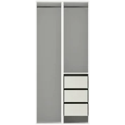 Dressing Casa 120 cm blanc