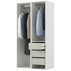 Dressing Casa 120 cm blanc