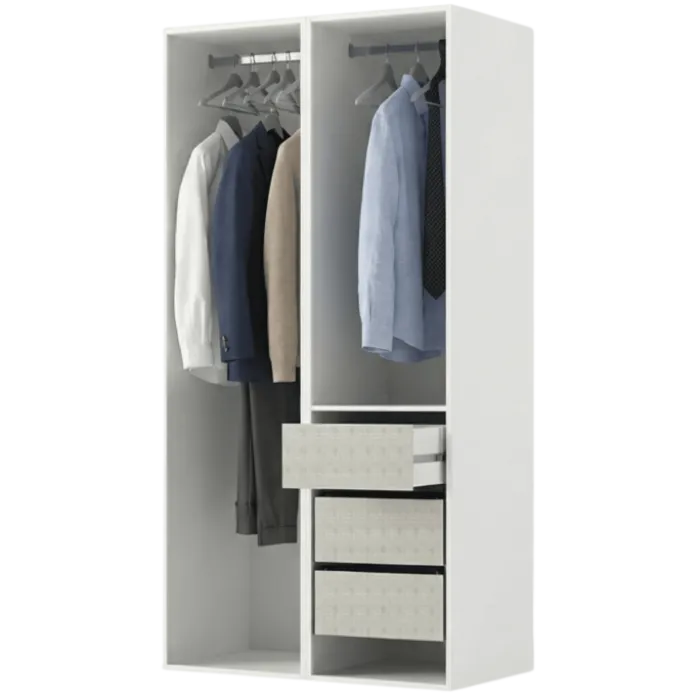 Dressing Casa 120 cm blanc