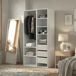 Dressing Casa 120 cm blanc