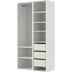 Dressing Casa 120 cm blanc