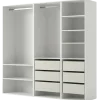 Dressing Casa 210 cm blanc