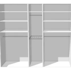 Dressing casa 240 cm blanc