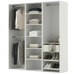 Dressing Casa 135 cm blanc