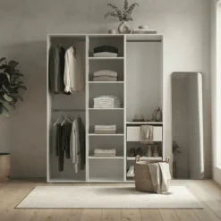 Dressing Casa 135 cm blanc