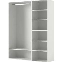 Dressing Casa 135 cm blanc