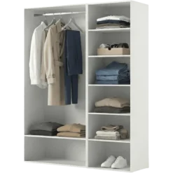 Dressing Casa 135 cm blanc