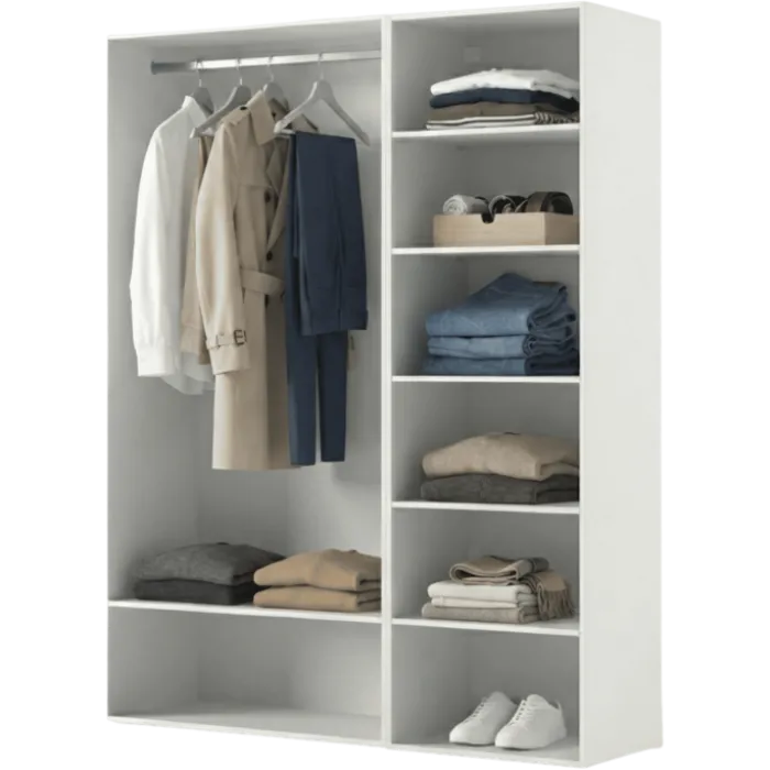 Dressing Casa 135 cm blanc