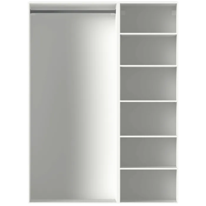 Dressing Casa 135 cm blanc