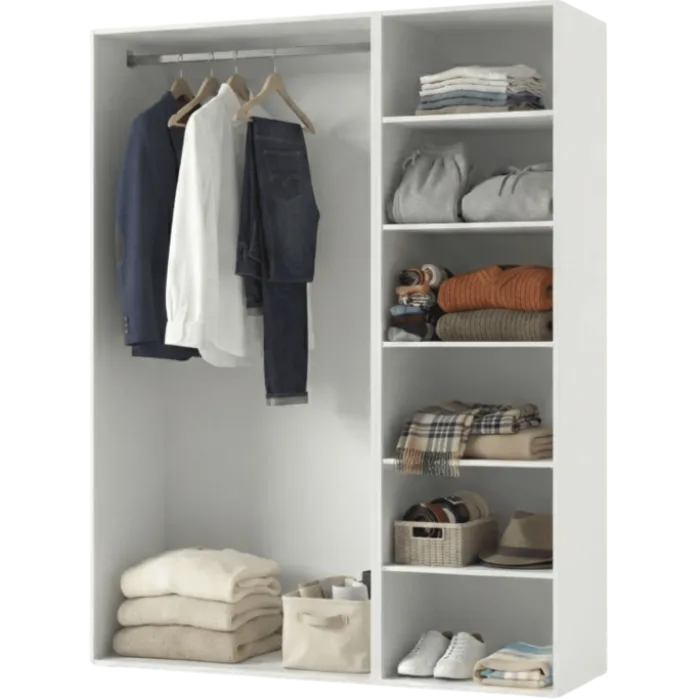 Dressing Casa 135 cm blanc