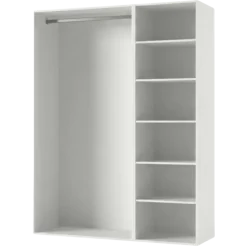 Dressing Casa 135 cm blanc