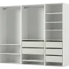 Dressing Casa 195 cm blanc