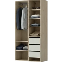 Dressing Casa 90 cm Chêne hickory