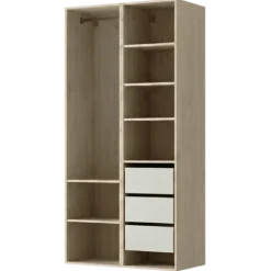 Dressing Casa 90 cm Chêne hickory