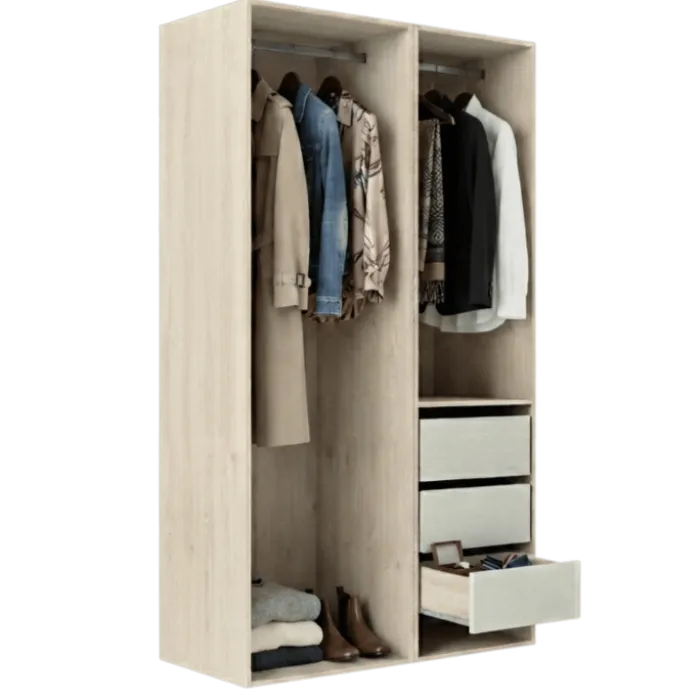 Dressing Casa 90 cm Chêne hickory