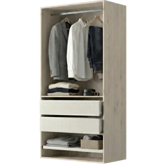 Dressing Casa 90 cm chêne hickory