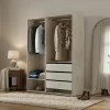 Dressing Casa 105 cm Chêne hickory